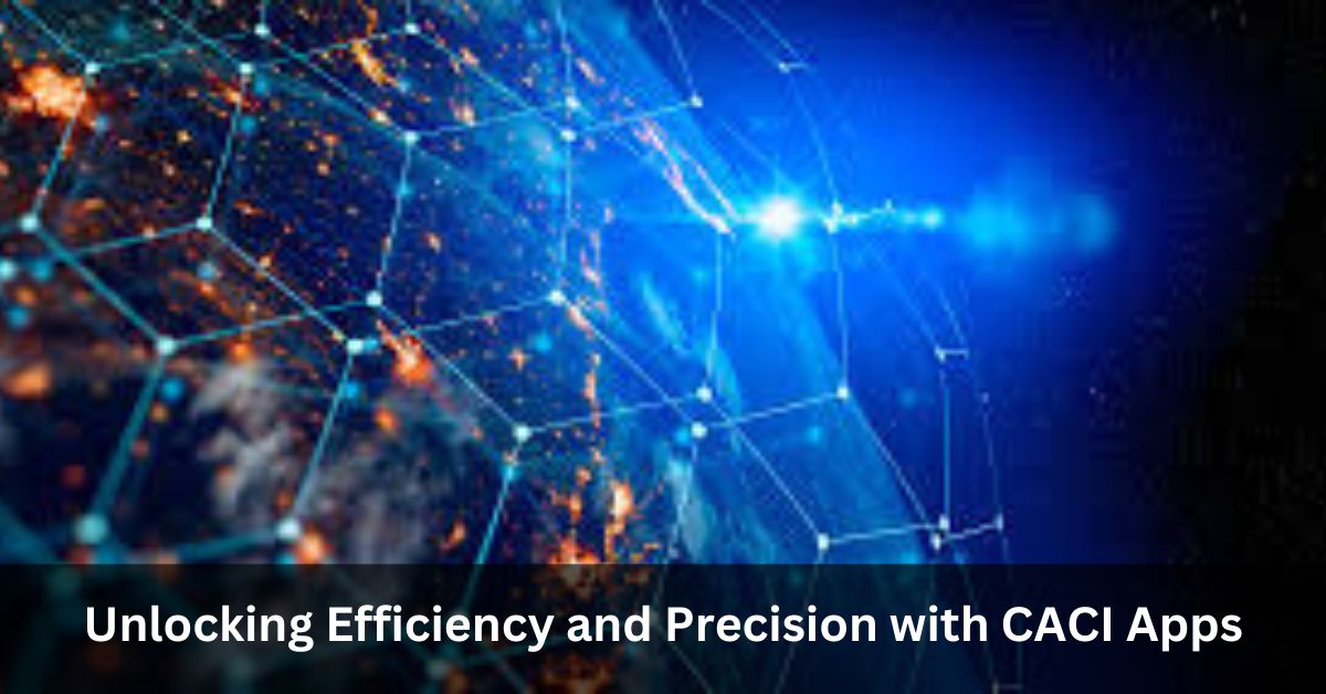 Unlocking Efficiency and Precision with CACI Apps